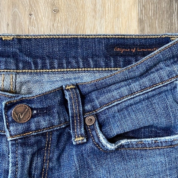 CITIZENS OF HUMANITY Kelly 063 Low Waist Crop Jean - Picture 6 of 11